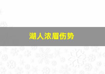 湖人浓眉伤势