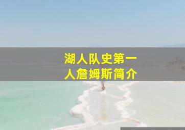 湖人队史第一人詹姆斯简介