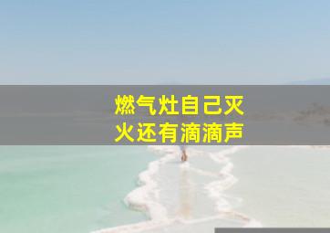 燃气灶自己灭火还有滴滴声