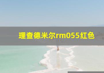 理查德米尔rm055红色