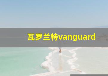 瓦罗兰特vanguard