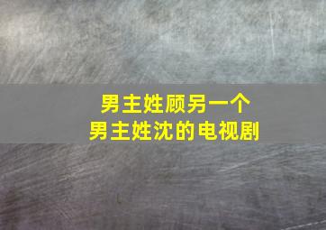 男主姓顾另一个男主姓沈的电视剧