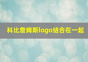 科比詹姆斯logo结合在一起