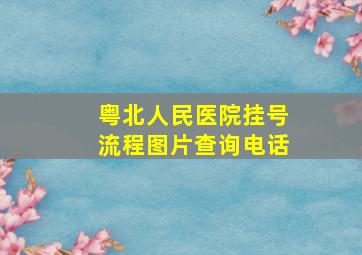 粤北人民医院挂号流程图片查询电话