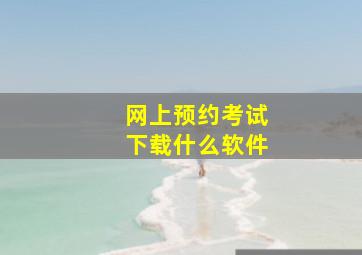 网上预约考试下载什么软件