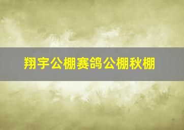 翔宇公棚赛鸽公棚秋棚