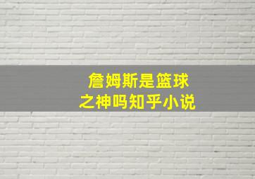 詹姆斯是篮球之神吗知乎小说