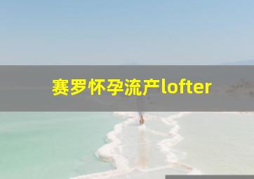 赛罗怀孕流产lofter