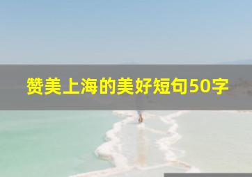 赞美上海的美好短句50字