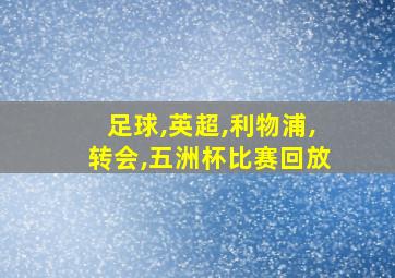 足球,英超,利物浦,转会,五洲杯比赛回放