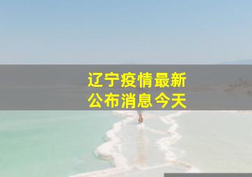 辽宁疫情最新公布消息今天