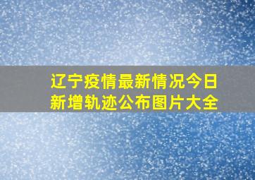 辽宁疫情最新情况今日新增轨迹公布图片大全