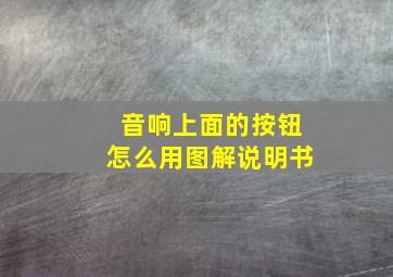 音响上面的按钮怎么用图解说明书