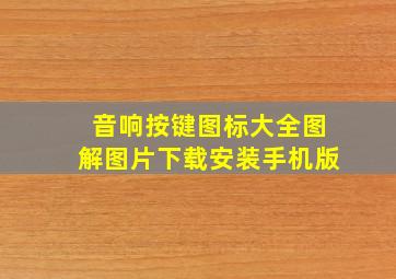 音响按键图标大全图解图片下载安装手机版