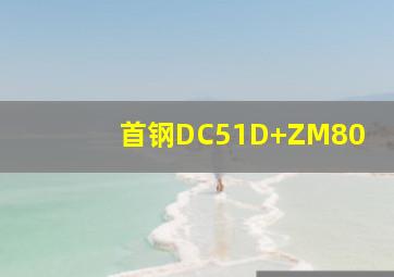 首钢DC51D+ZM80