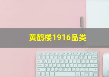 黄鹤楼1916品类