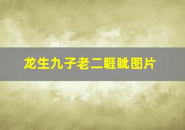 龙生九子老二睚眦图片