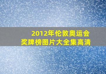 2012年伦敦奥运会奖牌榜图片大全集高清