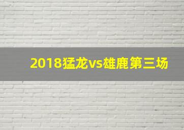 2018猛龙vs雄鹿第三场