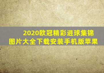 2020欧冠精彩进球集锦图片大全下载安装手机版苹果