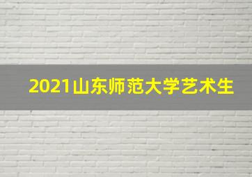 2021山东师范大学艺术生