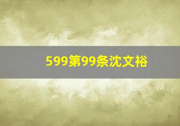 599第99条沈文裕