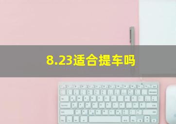 8.23适合提车吗