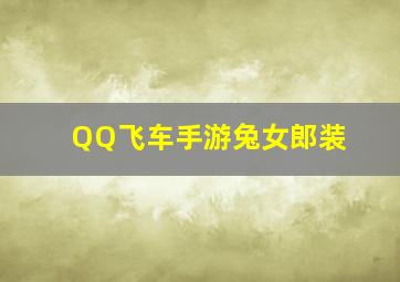 QQ飞车手游兔女郎装