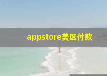 appstore美区付款