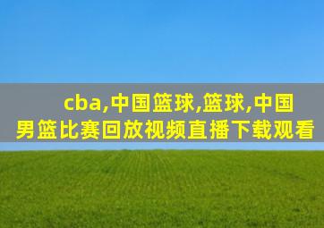 cba,中国篮球,篮球,中国男篮比赛回放视频直播下载观看