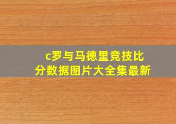 c罗与马德里竞技比分数据图片大全集最新