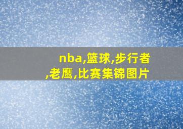 nba,篮球,步行者,老鹰,比赛集锦图片