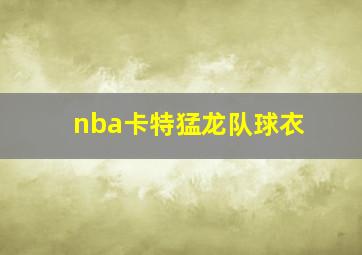 nba卡特猛龙队球衣