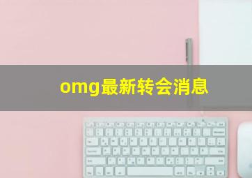 omg最新转会消息