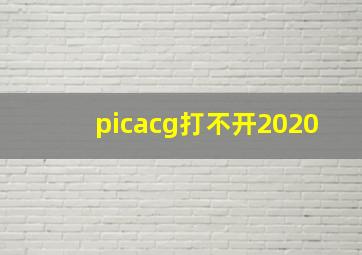 picacg打不开2020