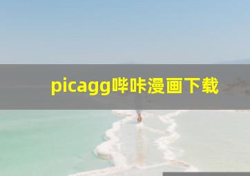 picagg哔咔漫画下载