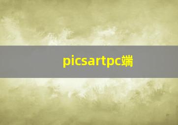 picsartpc端