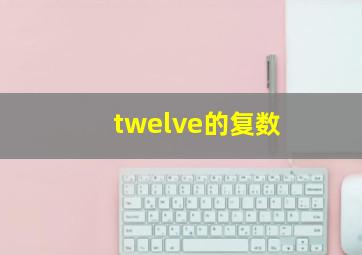 twelve的复数