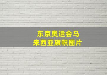 东京奥运会马来西亚旗帜图片