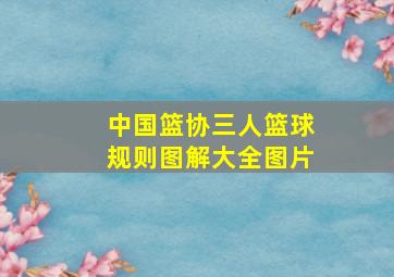 中国篮协三人篮球规则图解大全图片