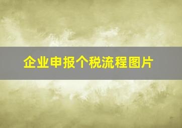 企业申报个税流程图片