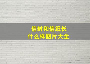 信封和信纸长什么样图片大全