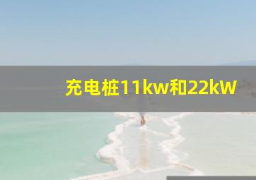 充电桩11kw和22kW