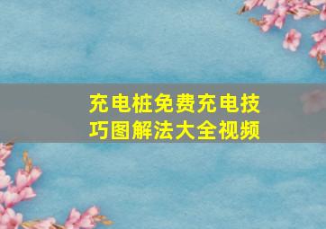 充电桩免费充电技巧图解法大全视频