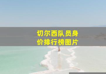 切尔西队员身价排行榜图片