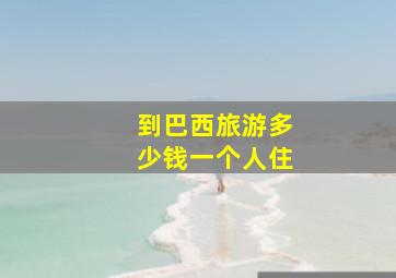 到巴西旅游多少钱一个人住