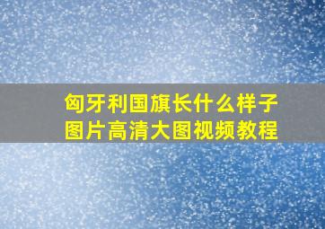 匈牙利国旗长什么样子图片高清大图视频教程