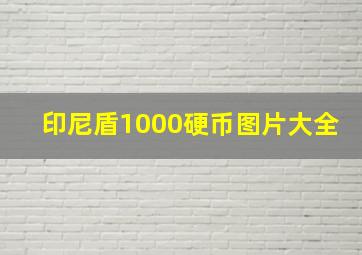 印尼盾1000硬币图片大全