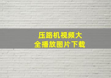 压路机视频大全播放图片下载