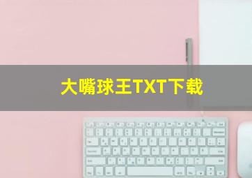 大嘴球王TXT下载